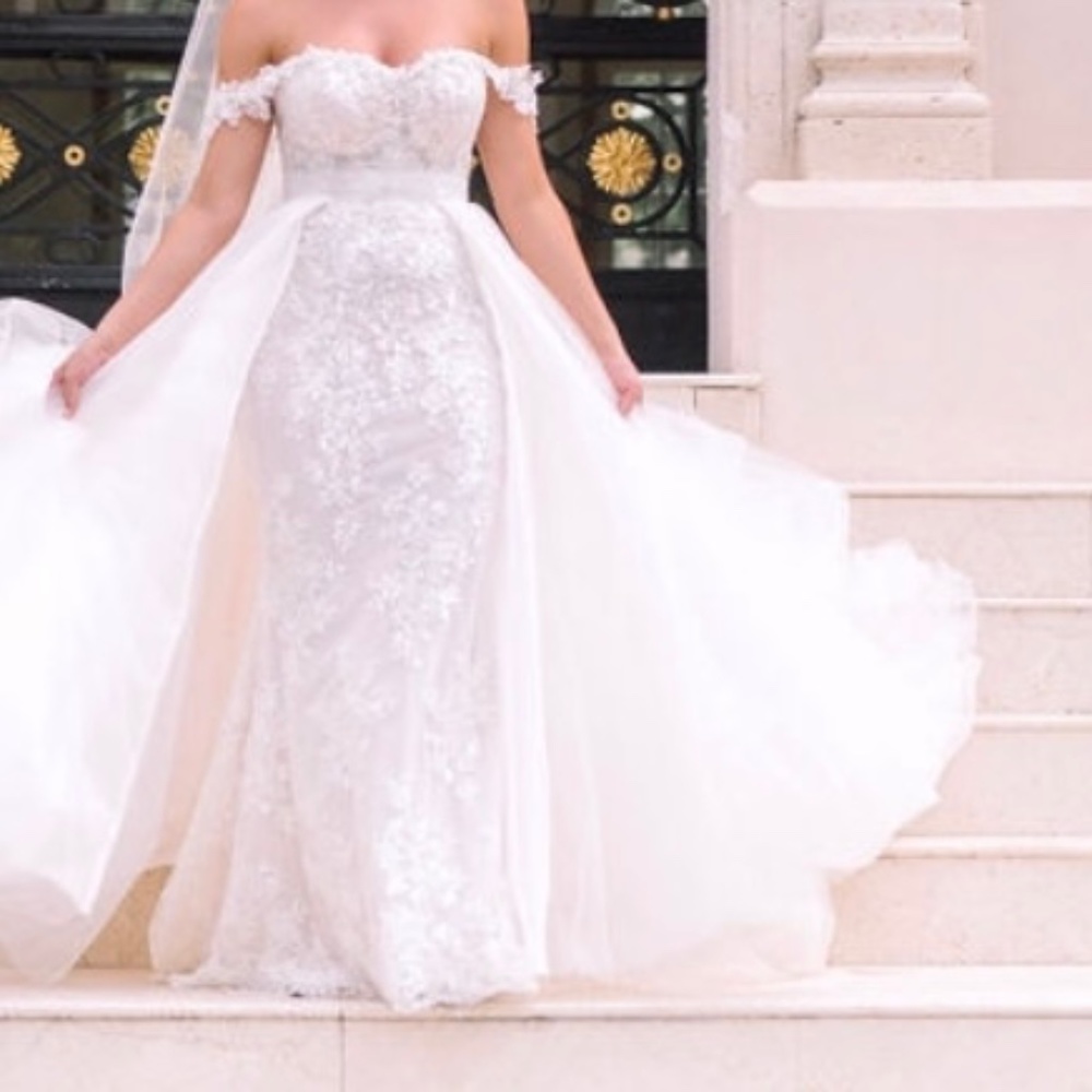 GALIA LAHAV - BIANCA OVERSKIRT - SIZE 4 - Picture 2 of 13